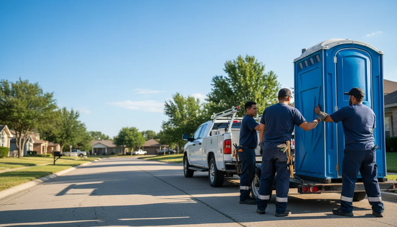Portable Toilet Rental in Huntsville, OH near me